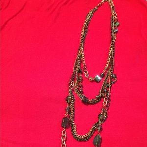 Green and blue necklace